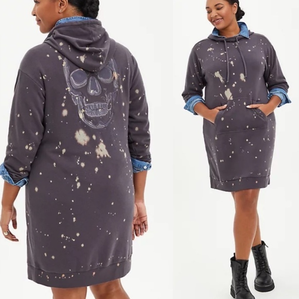 Torrid X Lovesick Hoodie Dress Size 1